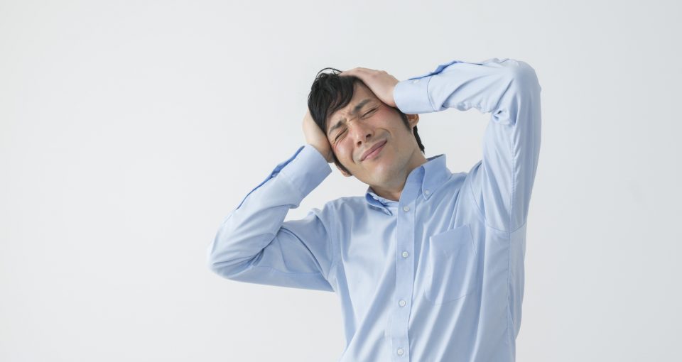 悩みを解決したい男性
